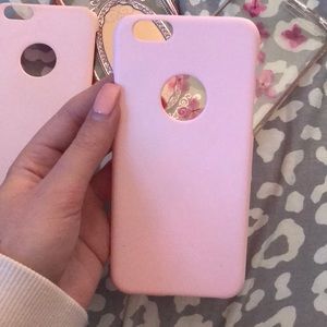 matte pink iphone 6/6s case